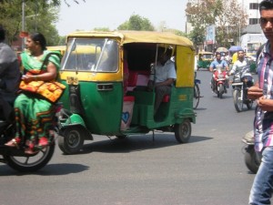 tuk tuk in India