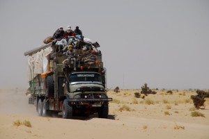 incontri nel deserto del Chad, Foto M. Levi 