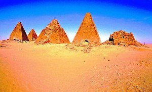 Sudan, Napata piramidi