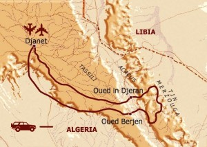 itinerario Algeria Acacus Viaggi Levi