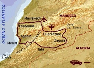 itinerario Marocco del Sud