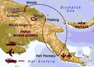 viaggio in Papua Nuova Guinea